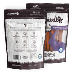 Rabbitdog Rabbit Sausage Dog Treats