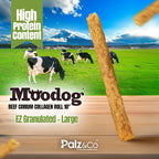 Moodog Easy-Chew Corium Collagen Dog Treat 7" & 10" Beef Flavor Roll