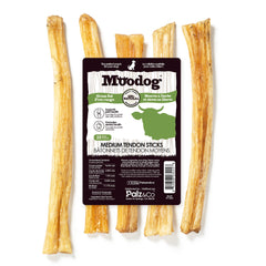 Moodog Beef Medium Tendon Stick - 25 Pack