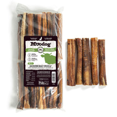 Moodog Beef Monster Bully Stick 6" & 12" - Pack of 25