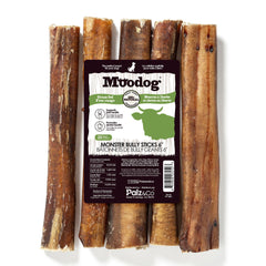 Moodog Beef Monster Bully Sticks 6"-12"- Pack of 25