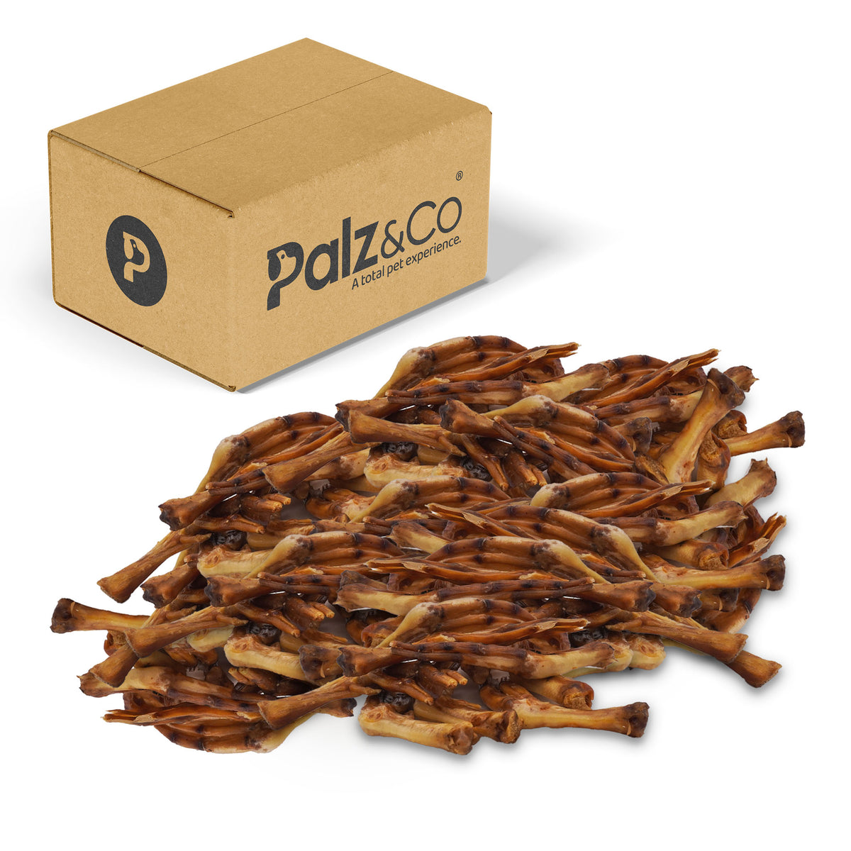 Birddog Chicken Feet (No Nails), Pack of 60