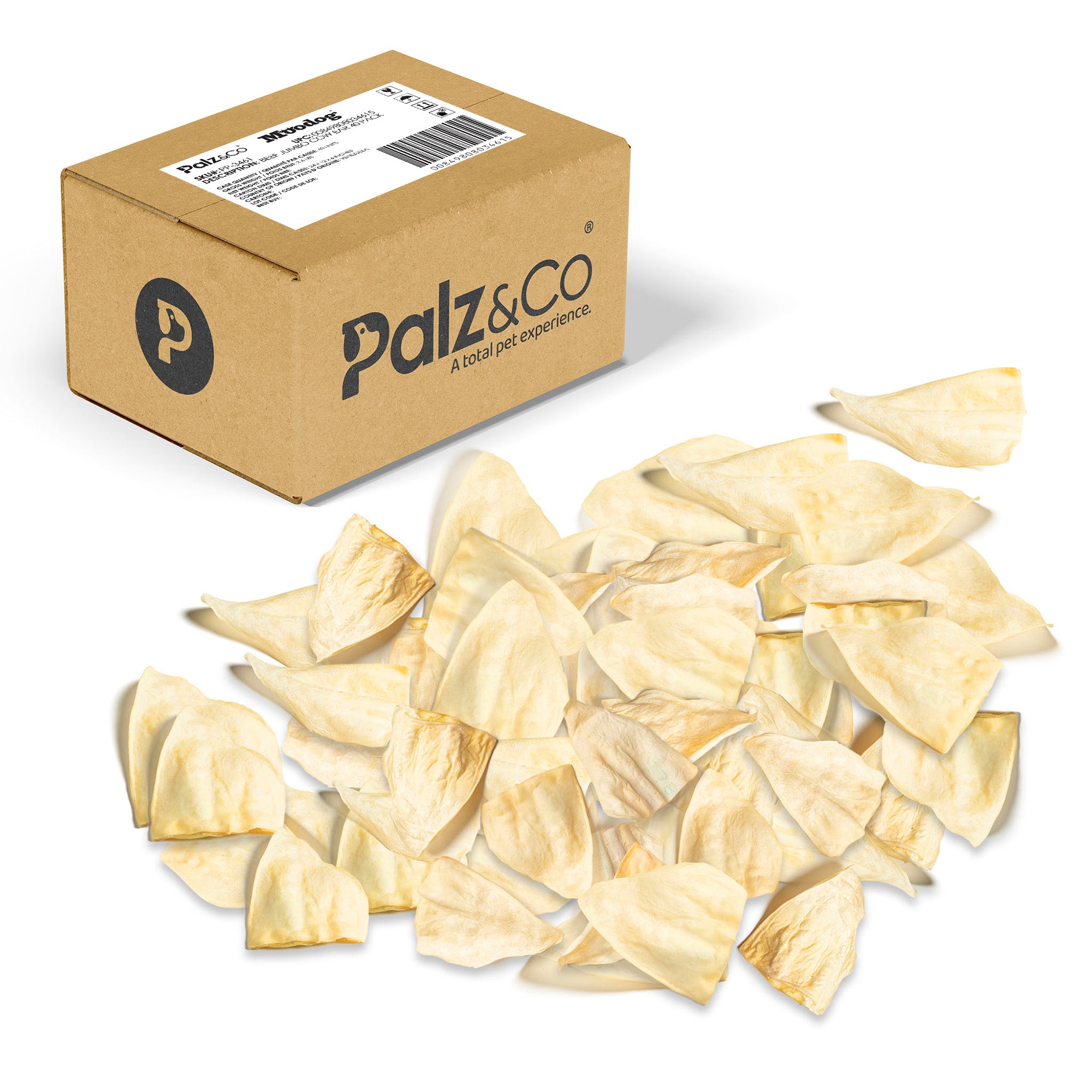 Moodog Beef Jumbo Cow Ears - Pack of 40 Main image