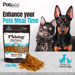 Fishdog Meal Topper for Dogs & Cats, 100g