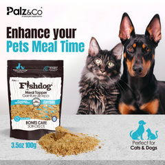 Fishdog Meal Topper for Dogs & Cats, 100g