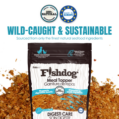Fishdog Meal Topper for Dogs & Cats, 100g
