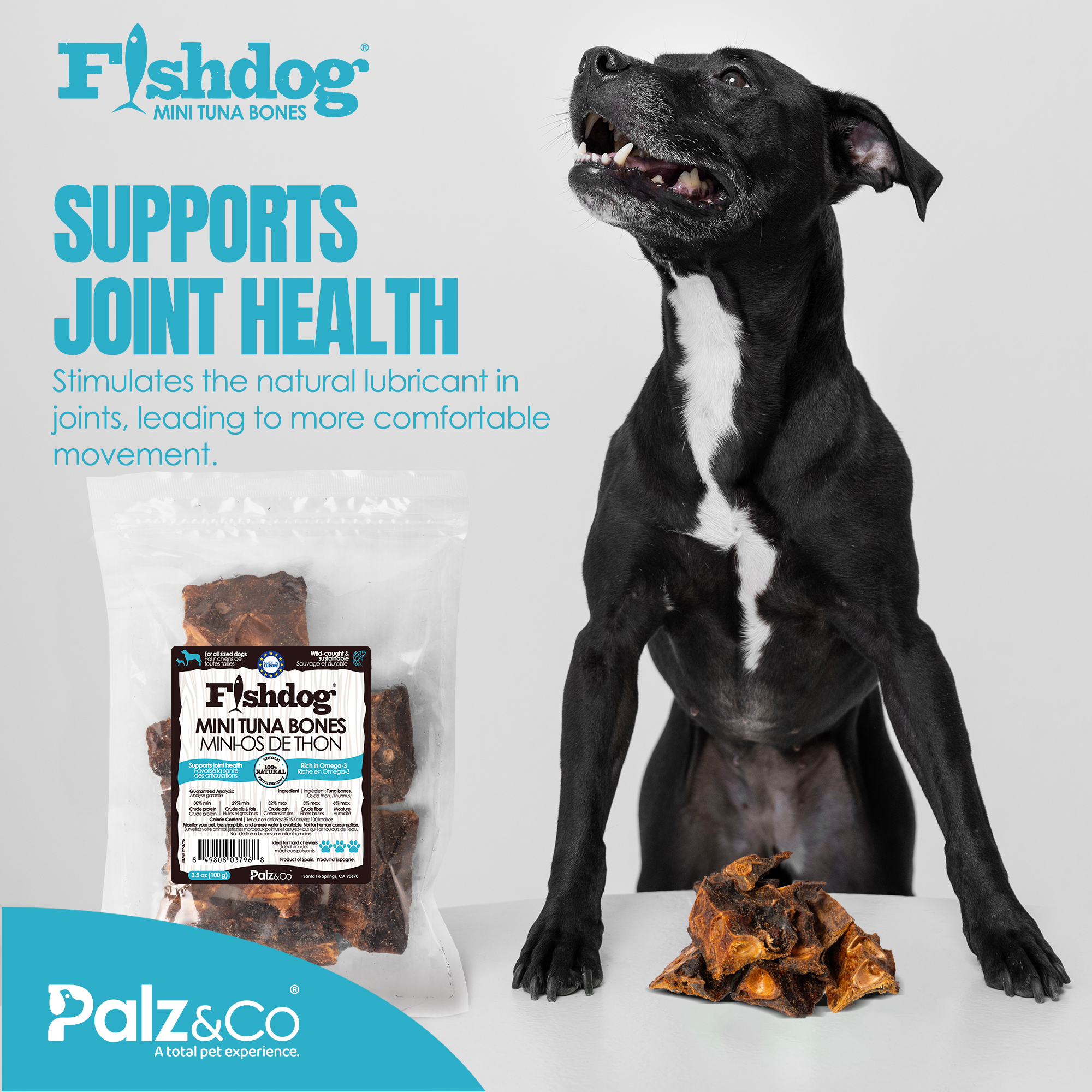 Fishdog Tuna Bones - 3.5 oz (100g)