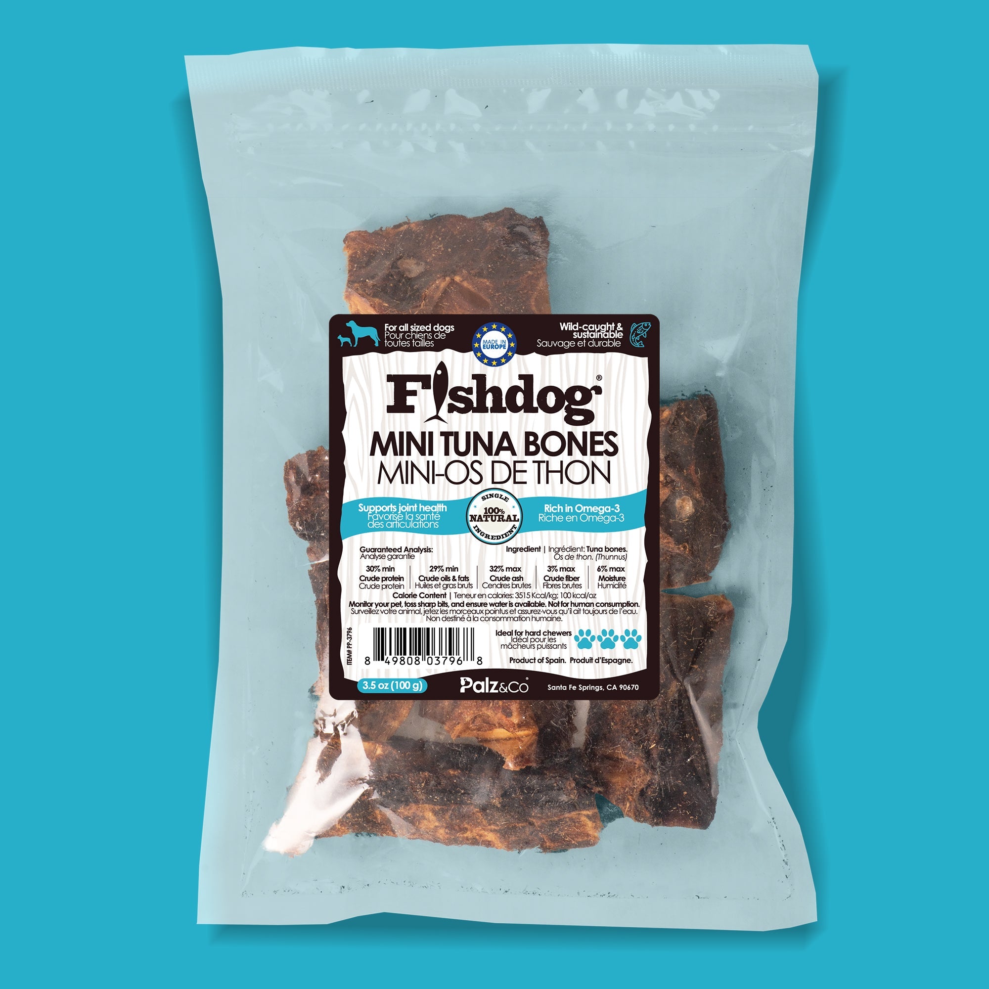Fishdog Tuna Bones - 3.5 oz (100g)