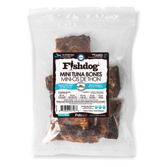 Fishdog Tuna Bones Dog Treats – Wild-Caught, Omega-3 Rich Tuna Chews – Crunchy, All-Natural, Single Ingredient Fish Snack – 3.5 oz (100g) by Palz&Co