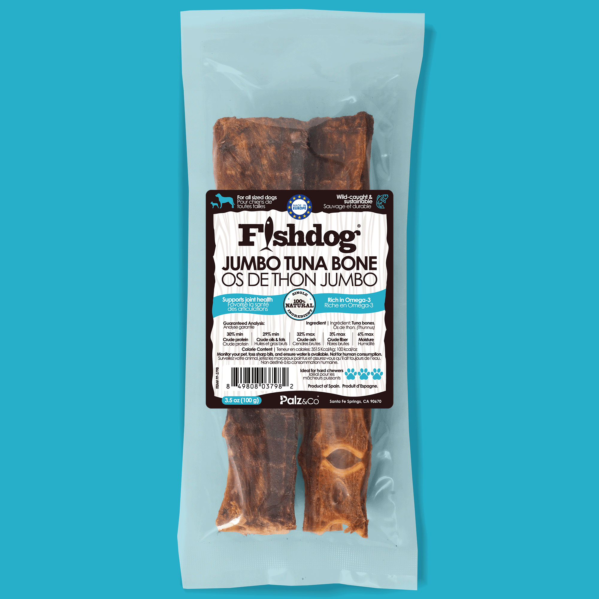 Fishdog Tuna Bones - 3.5 oz (100g)