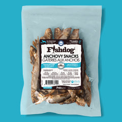 Fishdog Anchovy Dog Treats - Wild-Caught Whole Anchovy Snacks for Dogs - All-Natural, Omega-3 Rich, Joint Support – 2.5 oz (70g) by Palz&Co