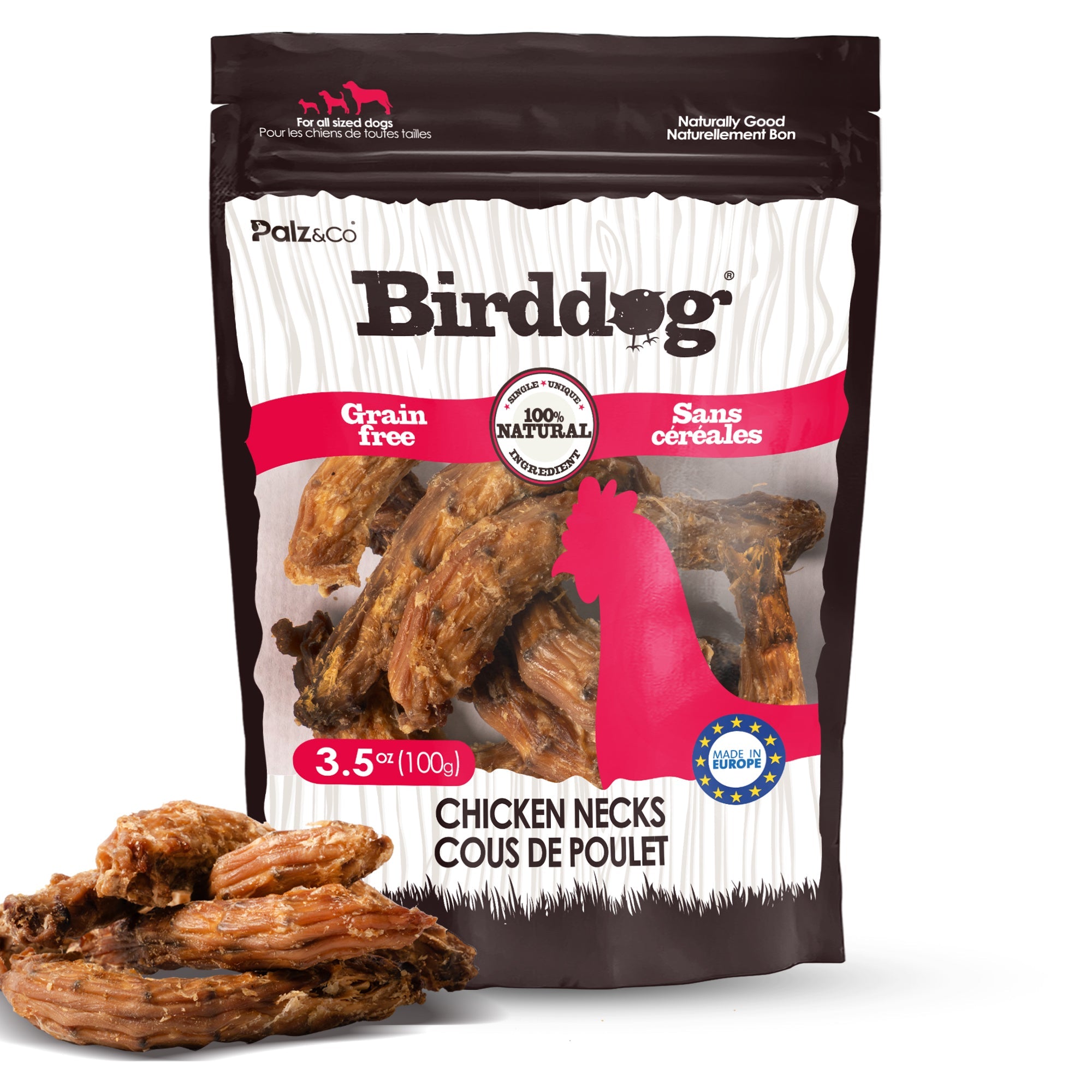 Birddog Chicken Necks - 3.5 oz (100g)