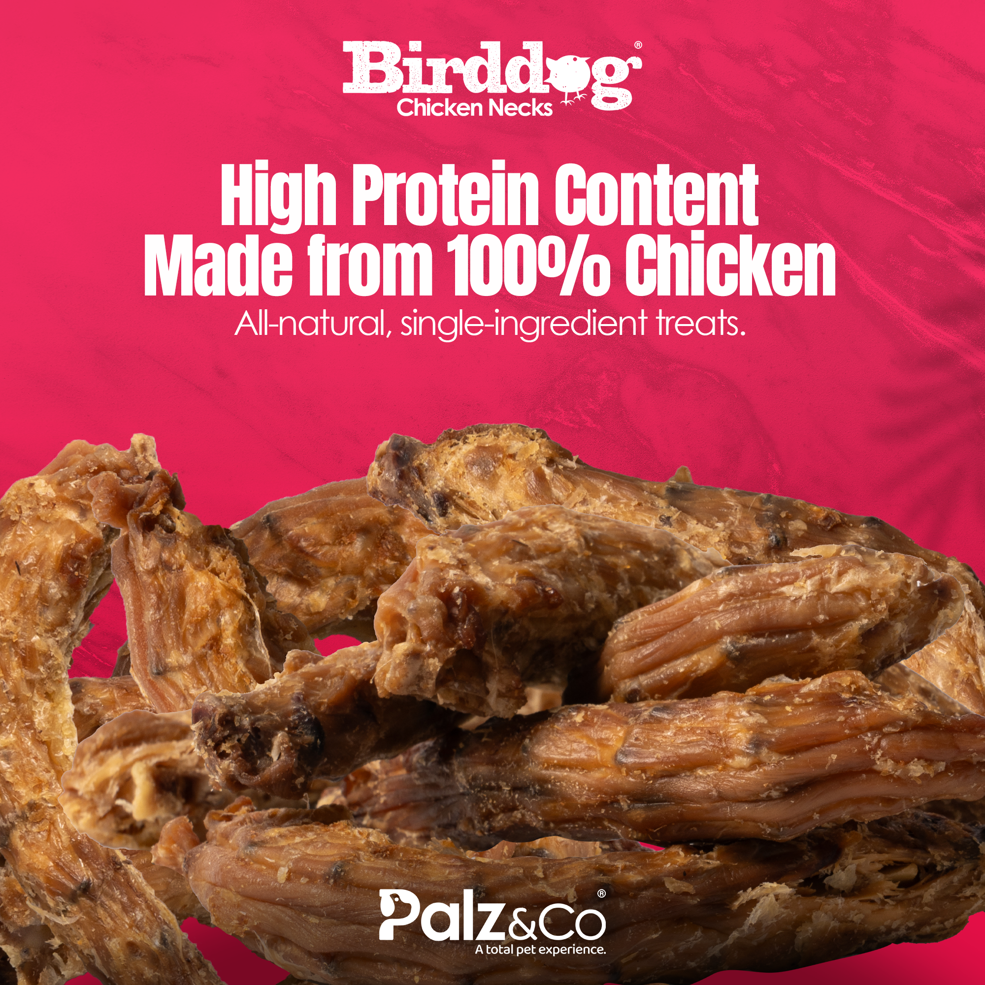 Birddog Chicken Necks - 3.5 oz (100g)