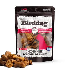 Birddog Chicken Knees Dog Treats – 100% Natural, Grain-Free, Joint Support – Crunchy Bone Chews for Dogs – 3.5 oz (100g)