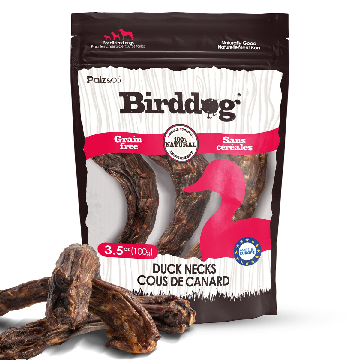 Birddog Duck Necks - 3.5 oz (100g)