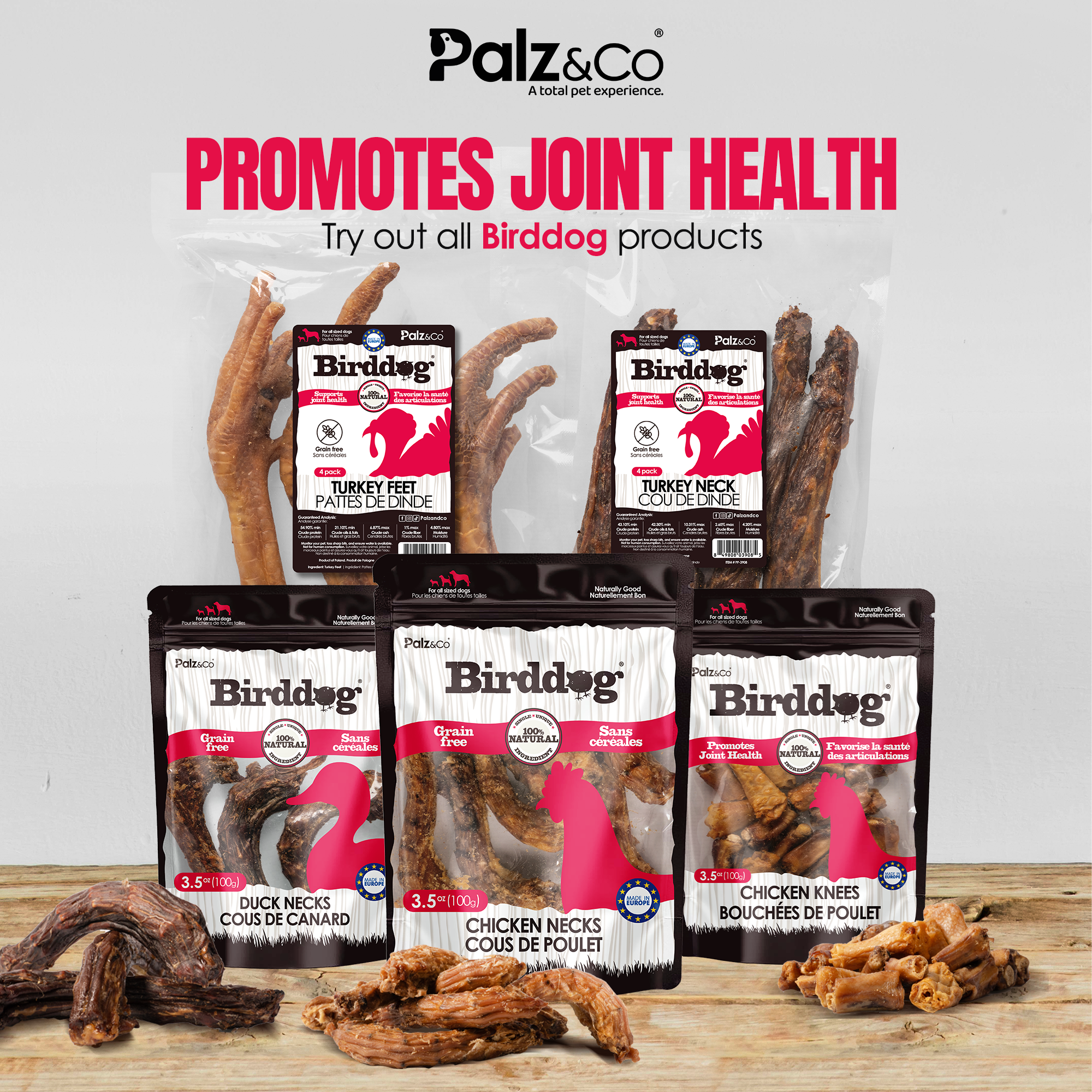 Birddog Turkey Feet - 4 Pack