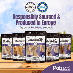 Rabbitdog Rabbir Feet with Fur 100g