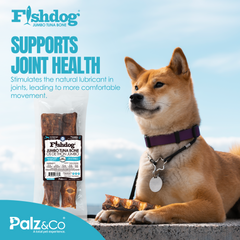Fishdog Tuna Bones Dog Treats – Wild-Caught, Omega-3 Rich Tuna Chews – Crunchy, All-Natural, Single Ingredient Fish Snack – 3.5 oz (100g) by Palz&Co