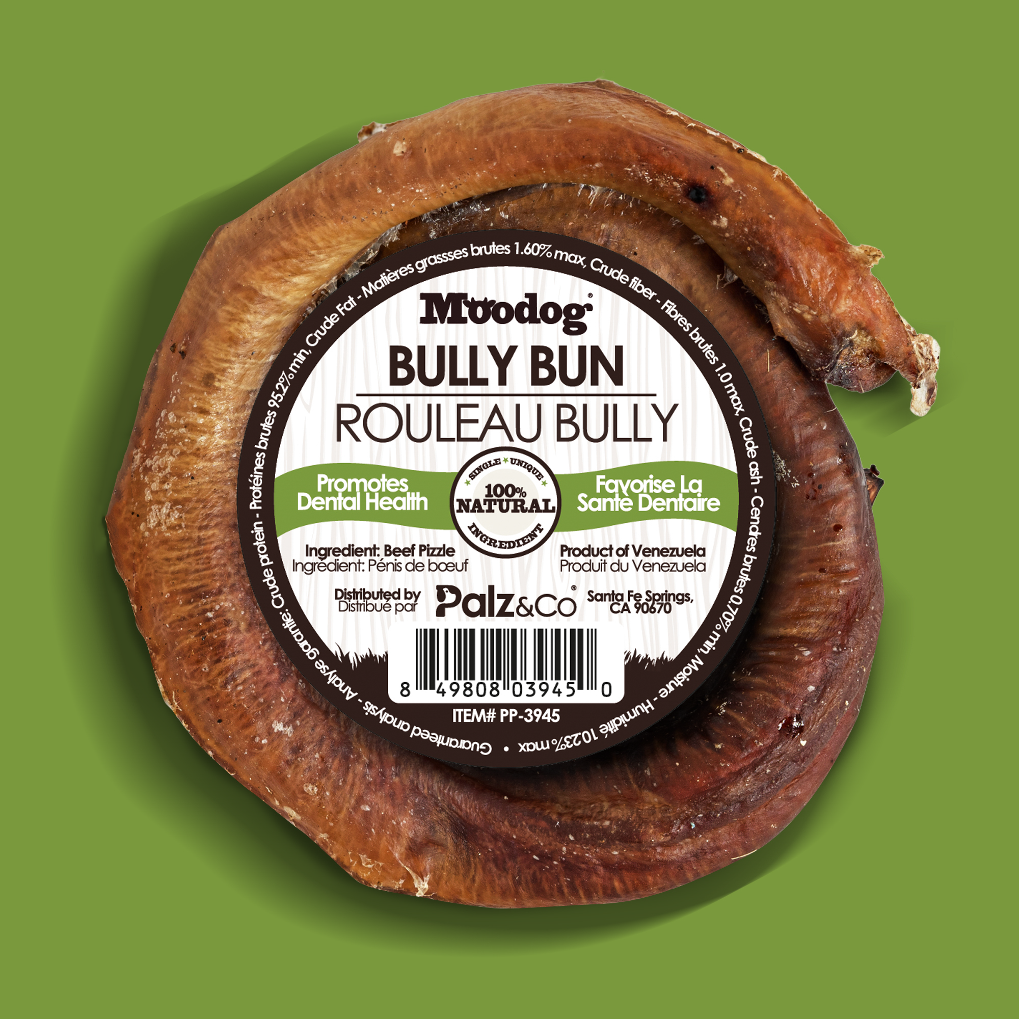 Moodog Beef Bully Bun/Cap 1 pack Secondary image