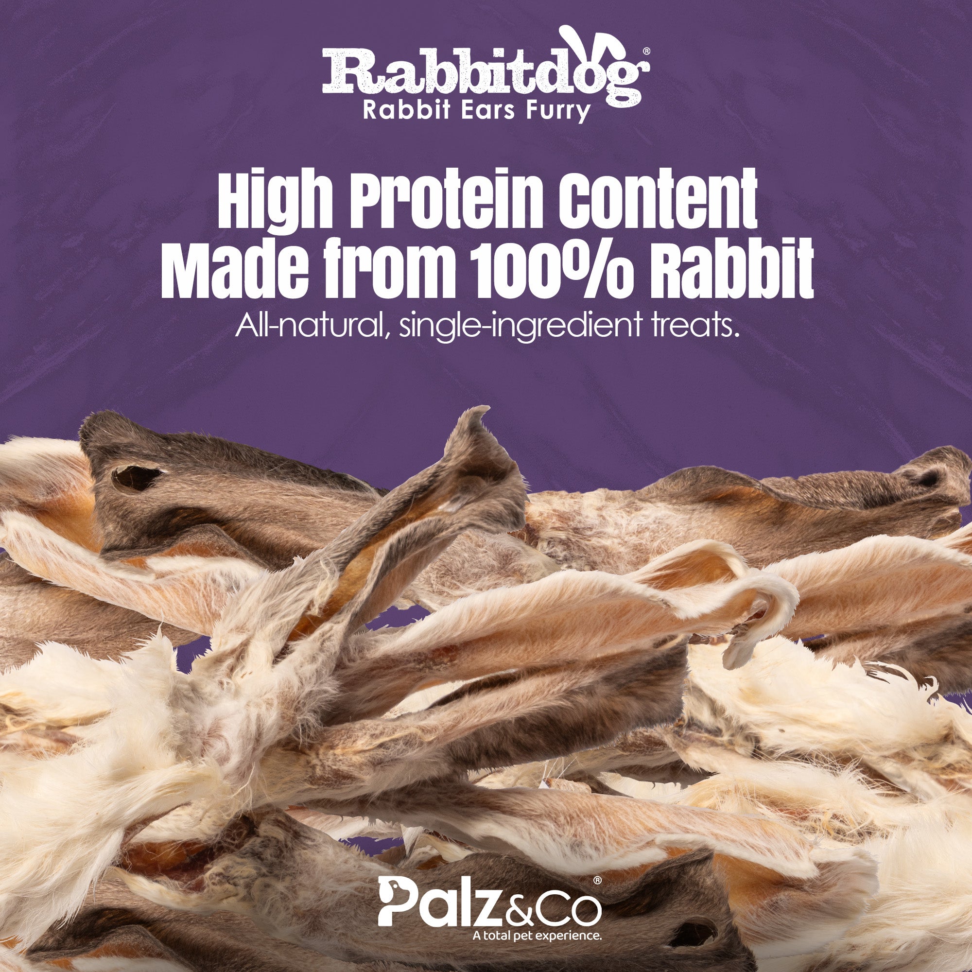 Rabbitdog Rabbit Ears - 2.2 lbs (1kg) 
