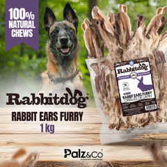 RabbitDog Rabbit Ears - 1kg