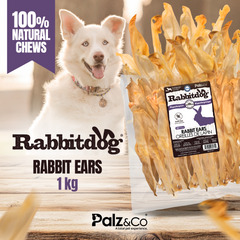 RabbitDog Rabbit Ears - 1kg