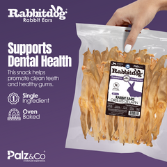 RabbitDog Rabbit Ears - 1kg