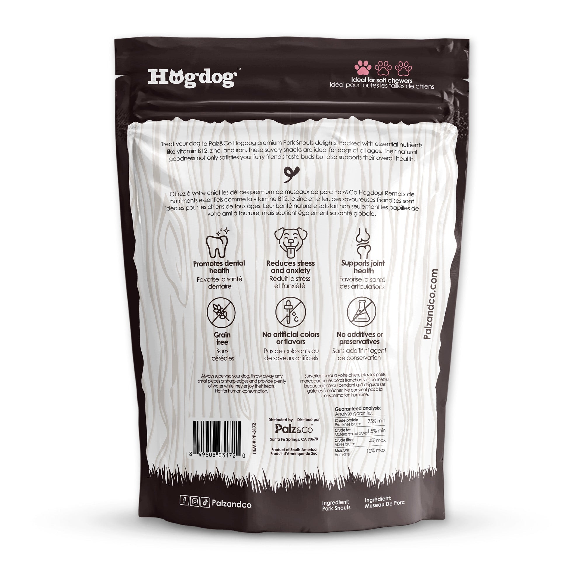 Hogdog Pork Snouts - Pack of 5 Secondary image