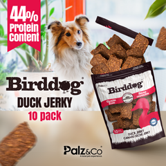 Birddog Duck Jerky Chews - Pack of 10