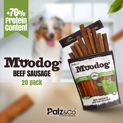 Moodog Beef Sausage Treats