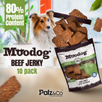 Moodog Beef Jerky Chews - Pack of 10