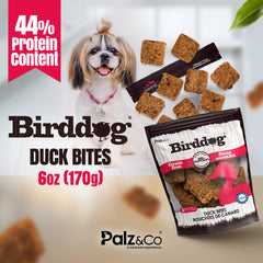Birddog Duck Bites Dog Treats - 6 oz