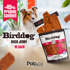Birddog Duck Jerky, 10 Pack