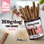 Hogdog Pork Sausage Dog Treats - 8 & 20 Pack
