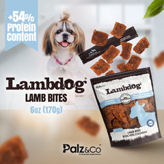 Lambdog Lamb Bites, 6 oz