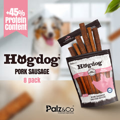 Hogdog Pork Sausage - Pack of 8 and 20