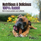 Rabbitdog Rabbit Jerky Chews - Pack of 10