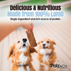 Lambdog Lamb Jerky Chews - Pack of 10