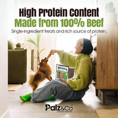 Moodog Beef Cheek Bars, 6 Pack