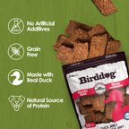 Birddog Duck Jerky Chews - Pack of 10