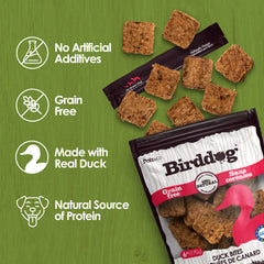 Birddog Duck Bites Dog Treats - 6 oz