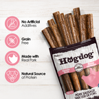 Hogdog Pork Sausage Dog Treats - 8 & 20 Pack