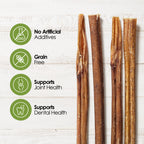 Moodog Beef Standard Bully Sticks 6" & 12" - Pack of 25