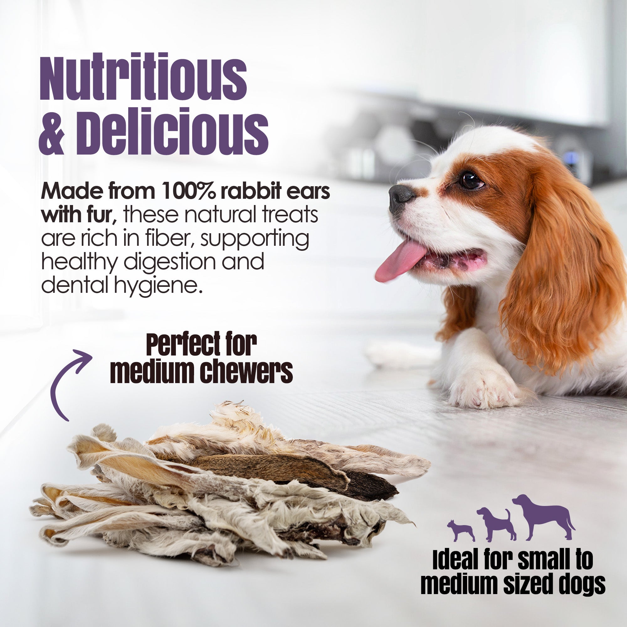 Rabbitdog Rabbit Ears - With Fur