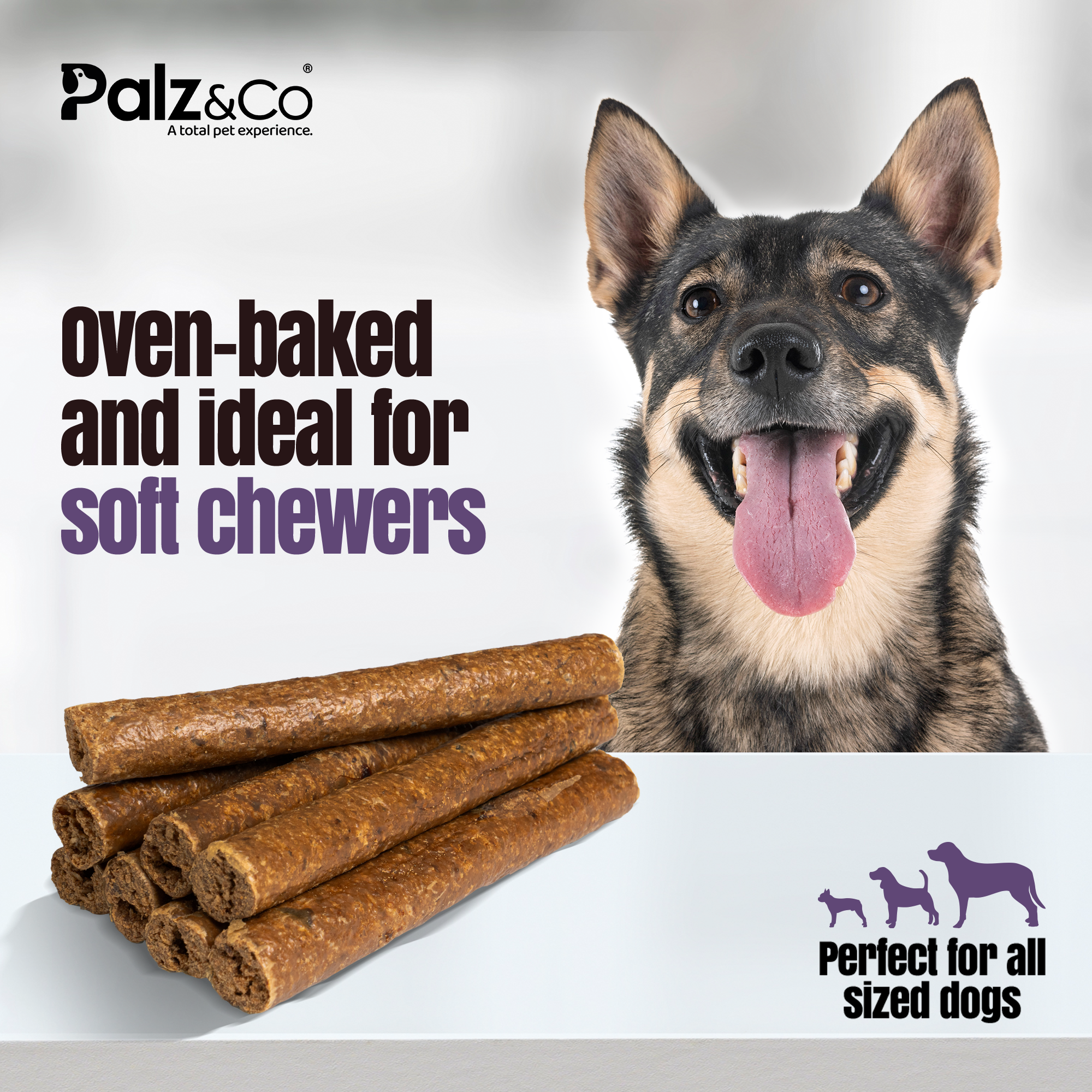 Rabbitdog Rabbit Sausage Dog Treats - 8 & 20 Pack