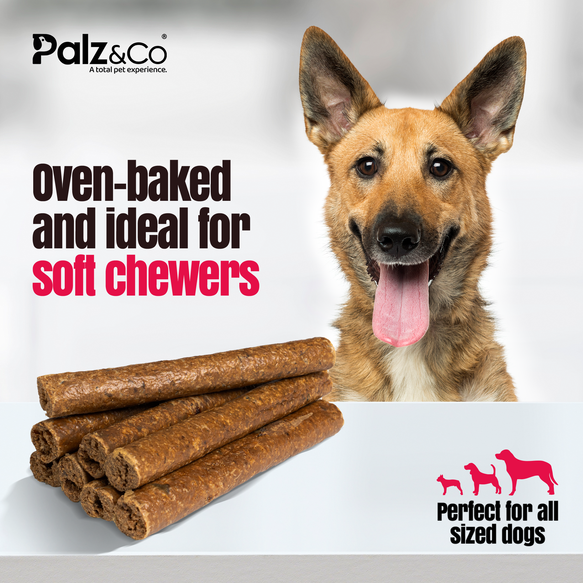 Birddog Duck Sausage Dog Treats - 8 & 20 Pack