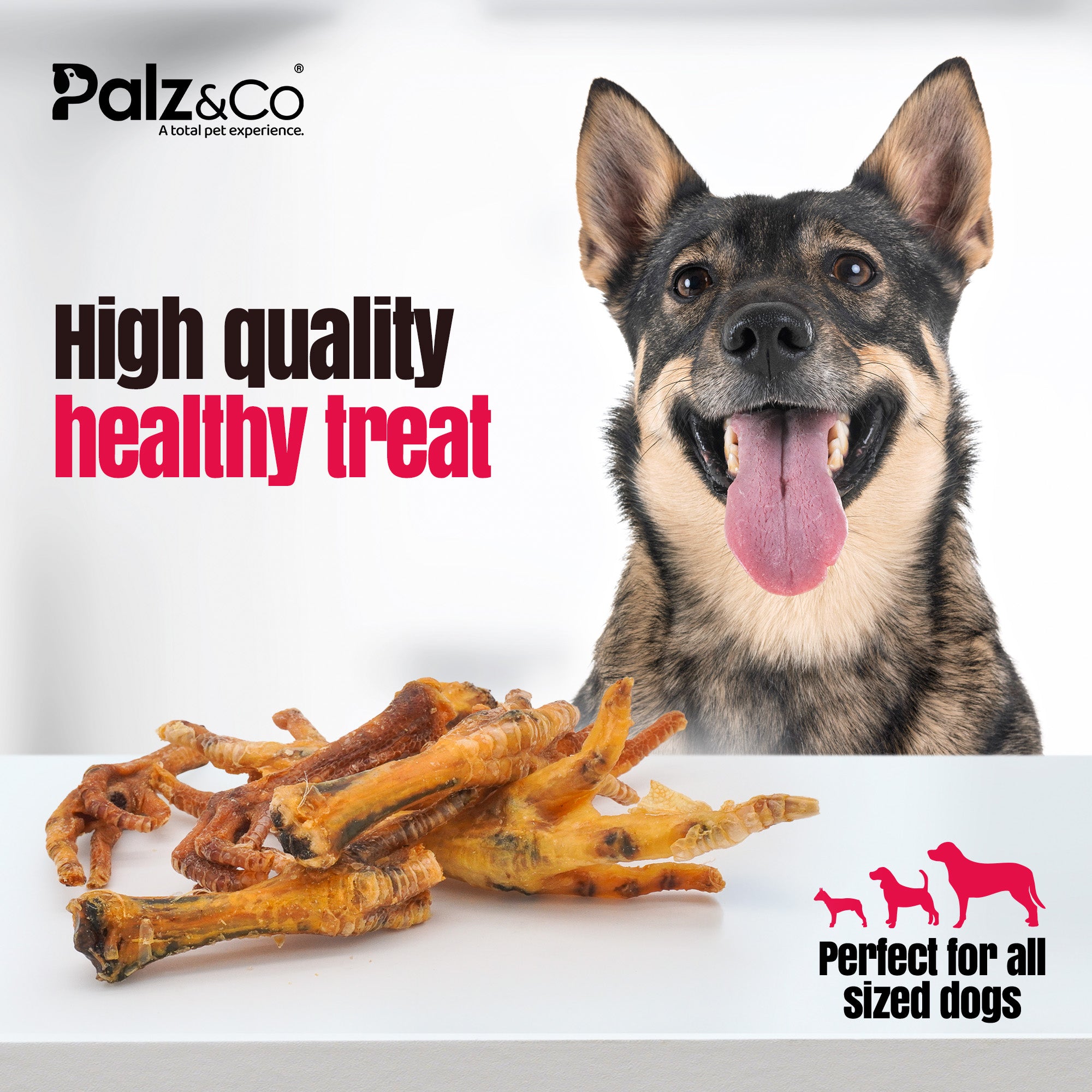 Birddog Chicken Feet (No Nails) - Pack of 60