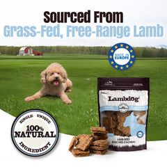 Lambdog Lamb Bites Dog Treats - 6 oz