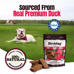 Birddog Duck Jerky Chews - Pack of 10