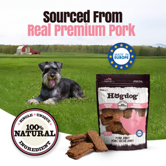 Hogdog Pork Jerky Chews - Pack of 10